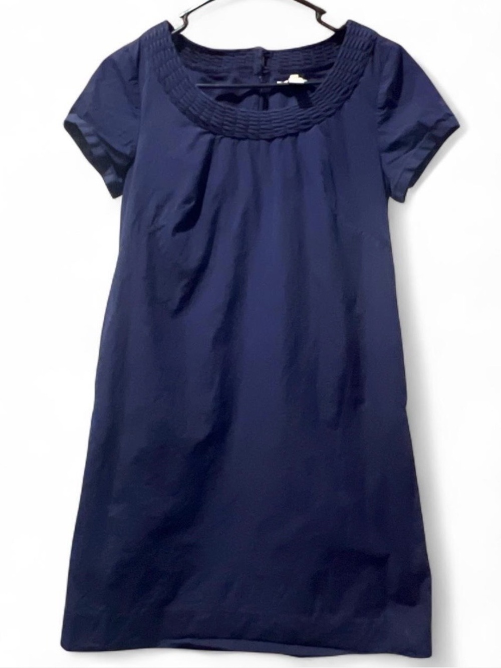 J. Crew Navy blue babydoll dress with pockets, size 2